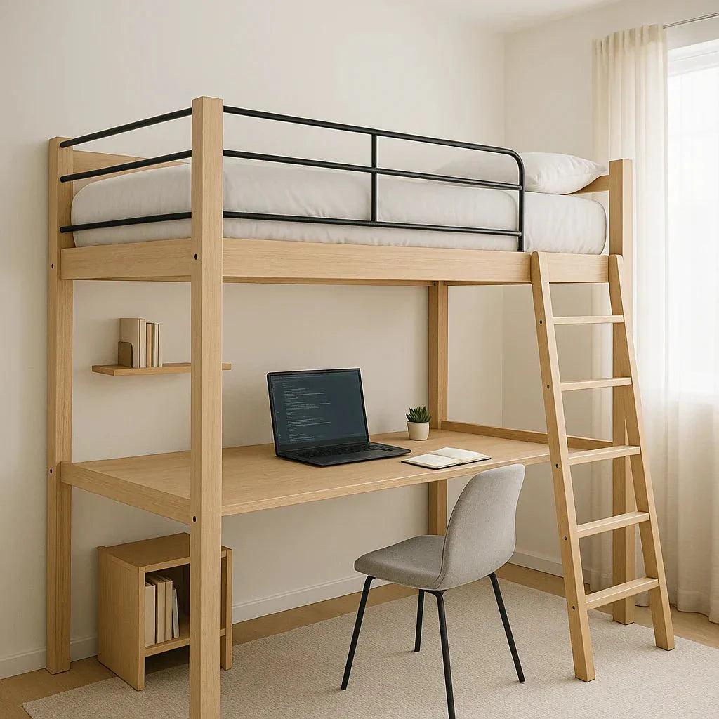 10 Ideas Brillantes para tu Litera con Escritorio: ¡Optimiza Ya! - Literas MX
