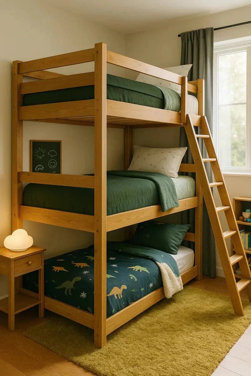 Maximiza tu Espacio: Usa Literas Triples para Familias Numerosas - Literas MX