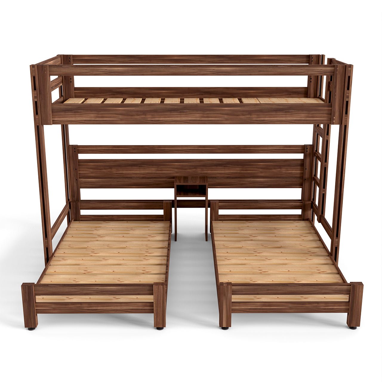 Litera Triple de Parota - Literas MX