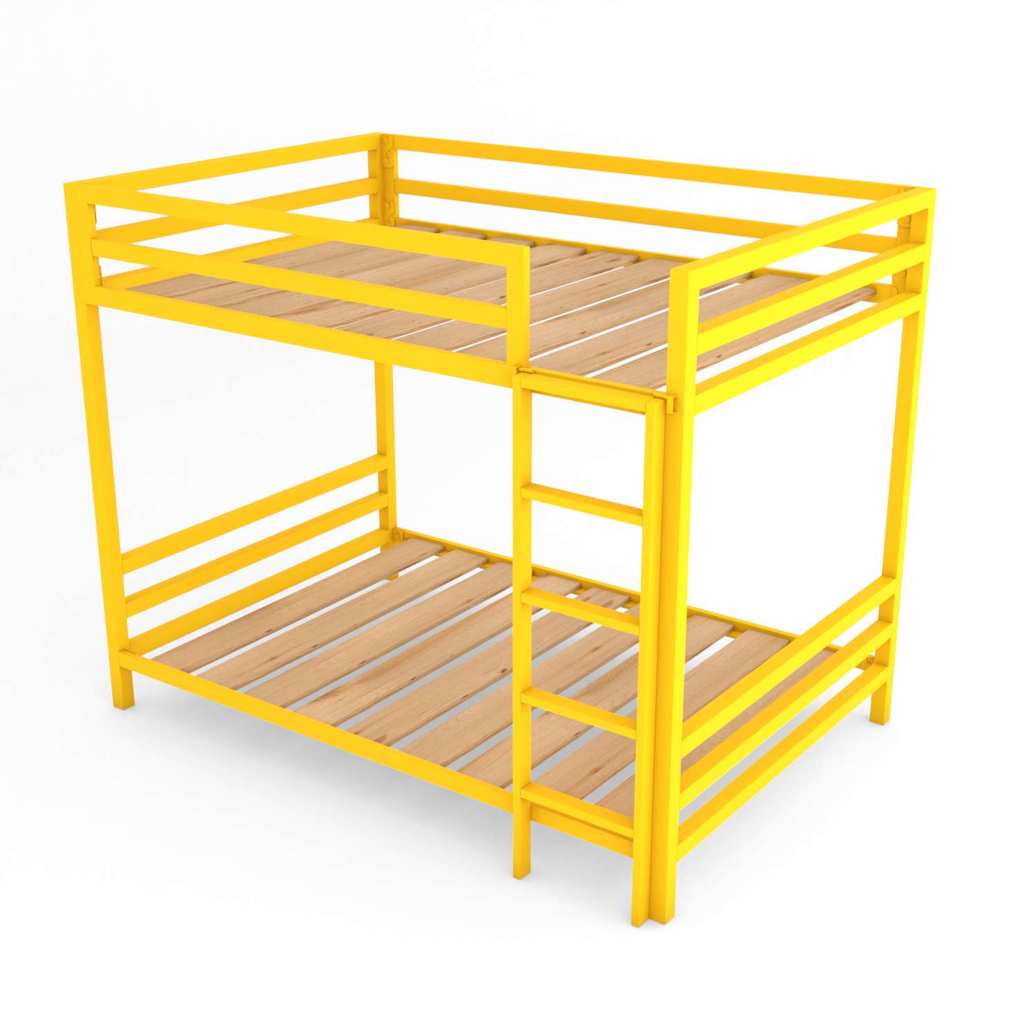 Litera Matrimonial de acero Amarillo Energía - Literas MX