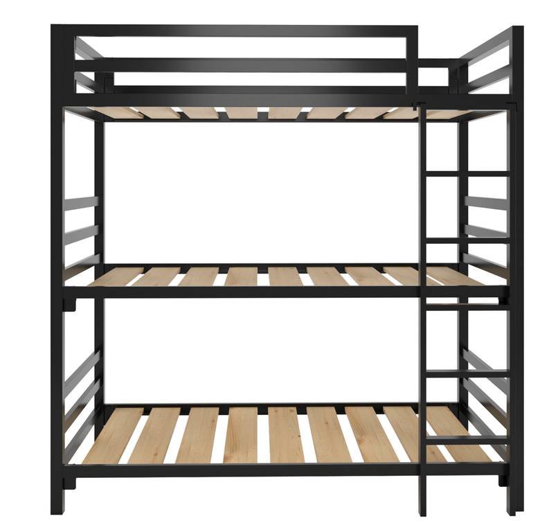 Litera Triple Estilo Industrial - Literas MX