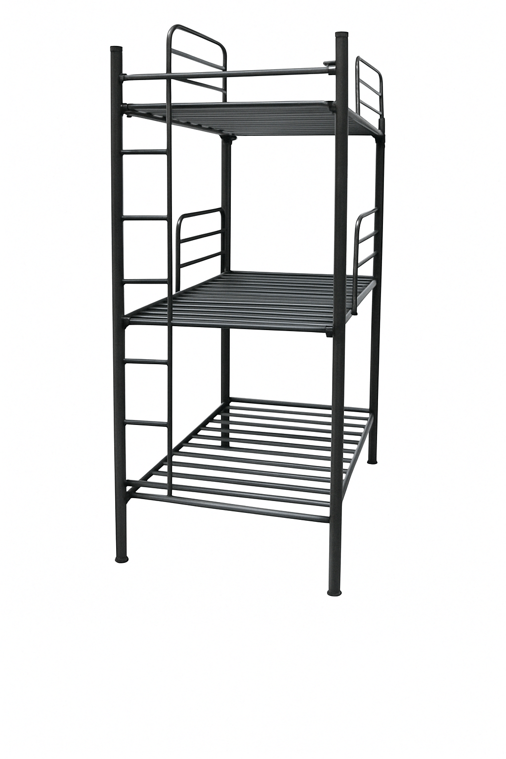 Litera Slim Triple Individual Negra - Literas MX