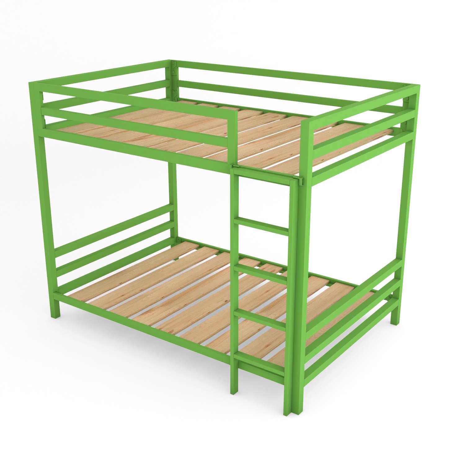 Litera Matrimonial de acero Verde Alegría - Literas MX