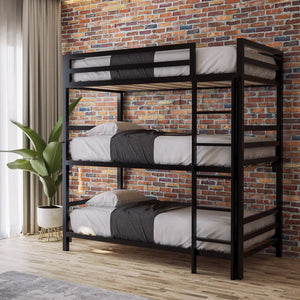 Litera Triple para Niños y Adultos - Literas MX