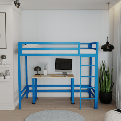 Litera con Escritorio Estilo Industrial