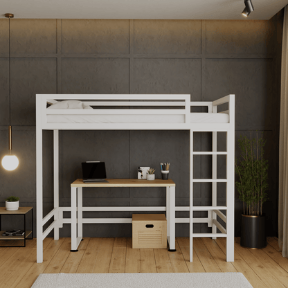 Litera con Escritorio Estilo Industrial