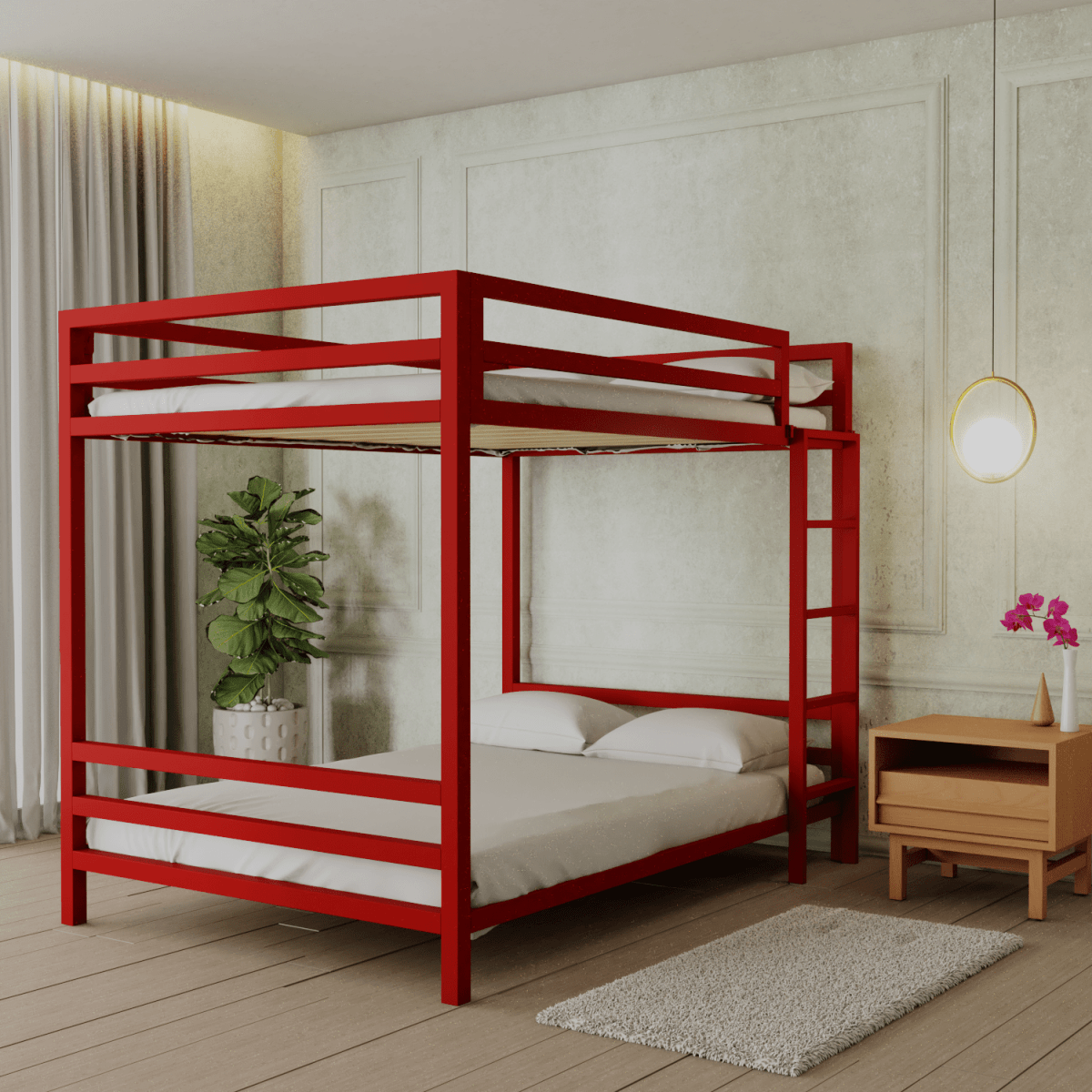 Litera Matrimonial Estilo Industrial - Literas MX