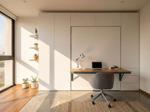 Litera Abatible Oculta 100 Desk – Litera + Escritorio Autonivelante - Literas MX