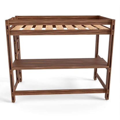 Litera con Escritorio de Parota - Literas MX