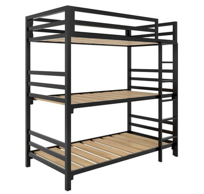 Litera Triple Estilo Industrial - Literas MX